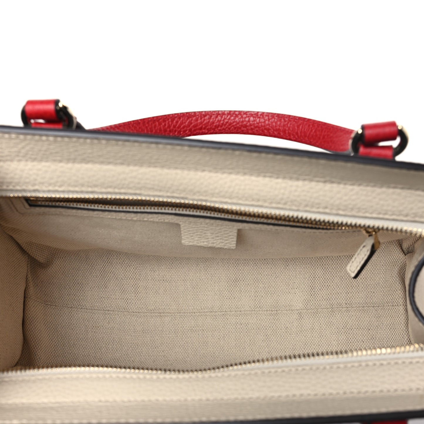 Dollar Calfskin Medium Soho Top Handle Satchel Blue Hibiscus Red Mystic White