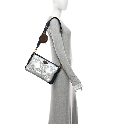 Louis Vuitton Econyl Monogram Pillow Maxi Multi Pochette Accessories Navy Silver 2 of 11