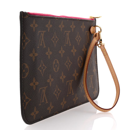 Louis Vuitton Monogram Neverfull MM GM Pochette Pivoine 3 of 6