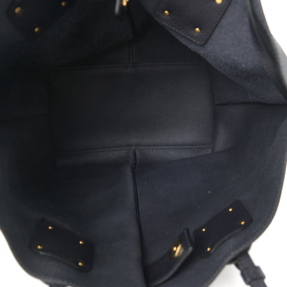Chloe Smooth Calfskin Medium Vick Tote Full Blue 6 of 10