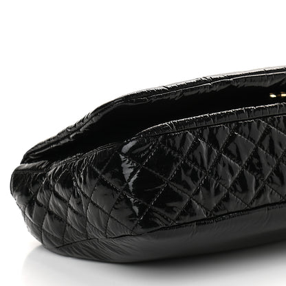 Chanel Vinyl Medium Rock and Chain Flap Black 8 of 9