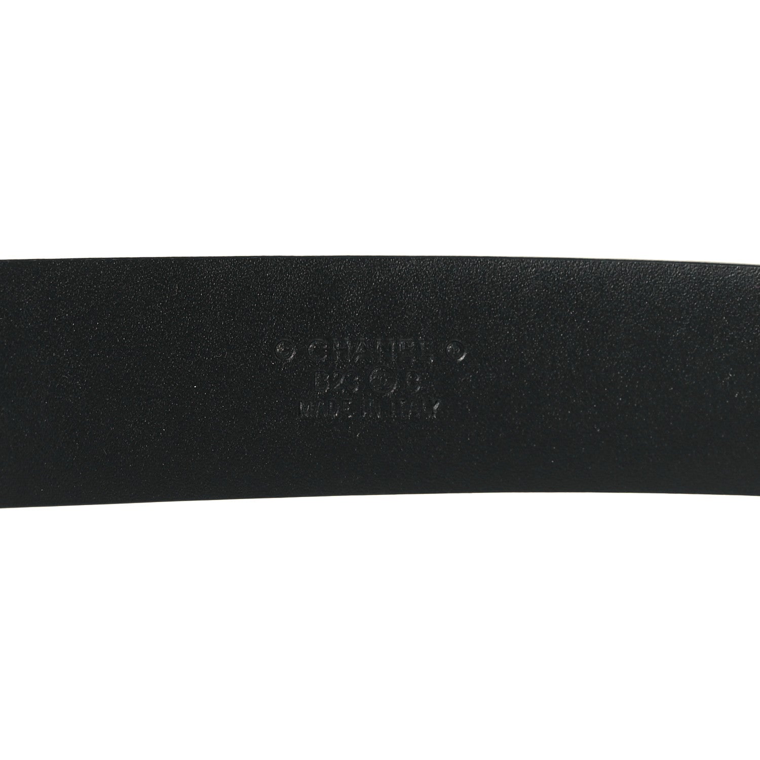 Chanel Calfskin Crystal CC Belt 95 38 Black 4 of 8
