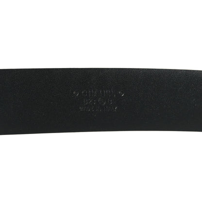 Chanel Calfskin Crystal CC Belt 95 38 Black 4 of 8