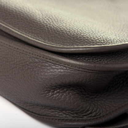 Hermes Taurillon Clemence Evelyne III PM Etain 13 of 14