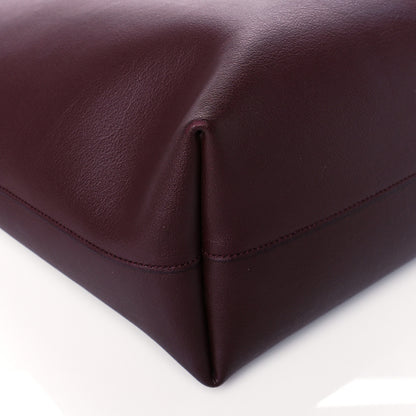 Saint Laurent Calfskin Large Shopping Tote Old Bordeaux 9 of 10
