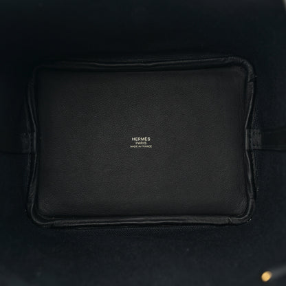 Hermes Toile Goeland Swift Cargo Picotin Lock 18 Caban Black 5 of 11