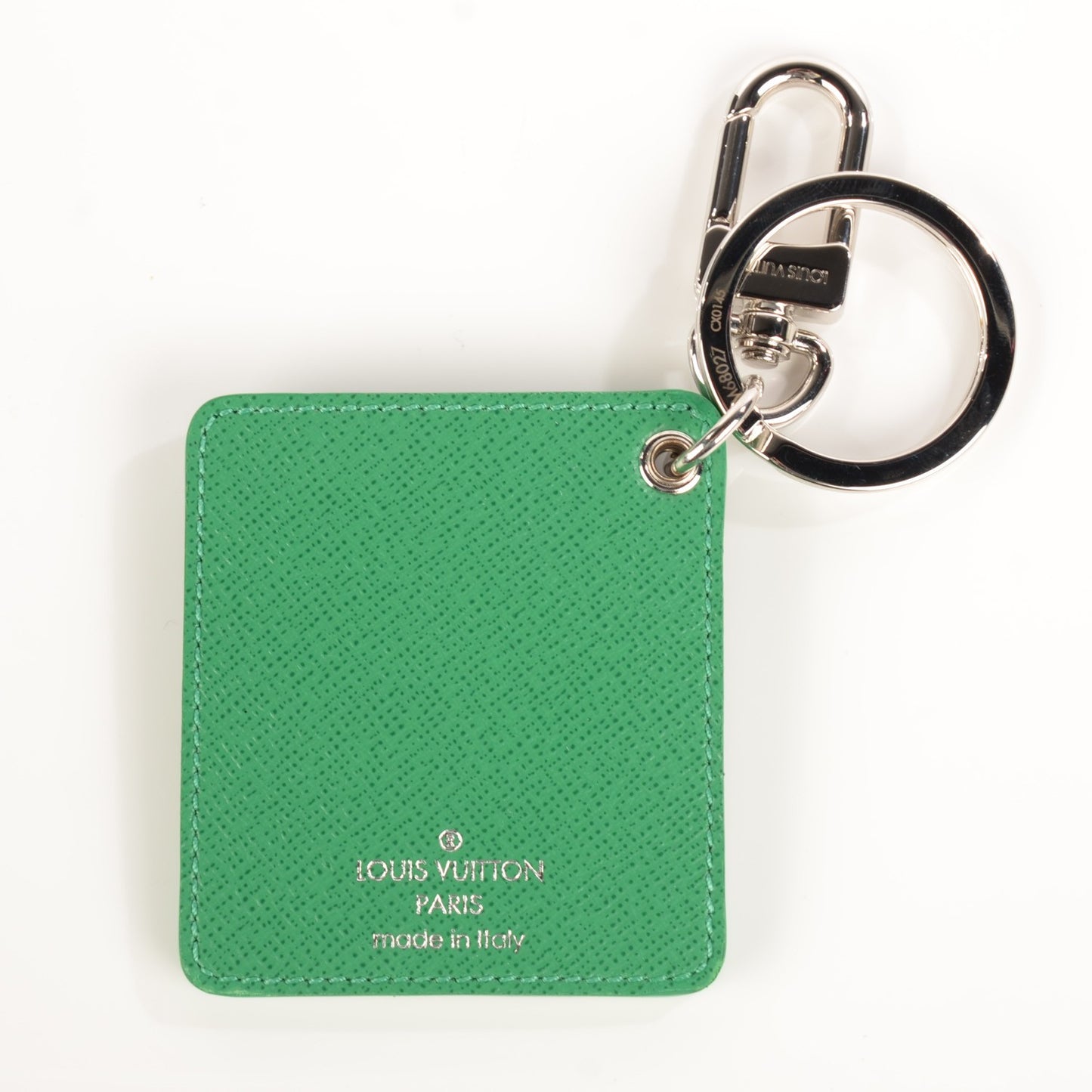 Damier Graphite Illustre V Key Holder Green