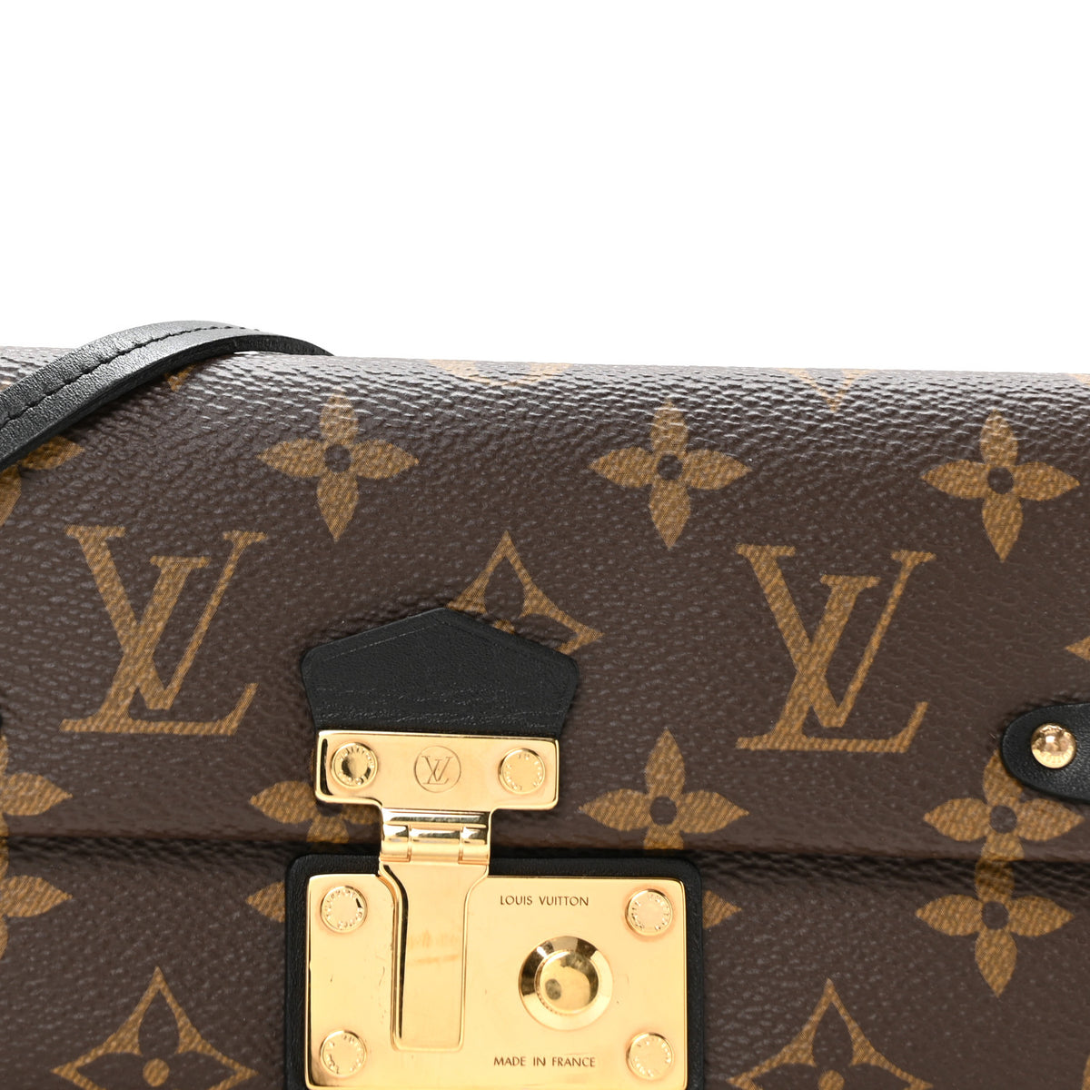 Louis Vuitton Monogram Sac Triangle PM Black 8 of 10