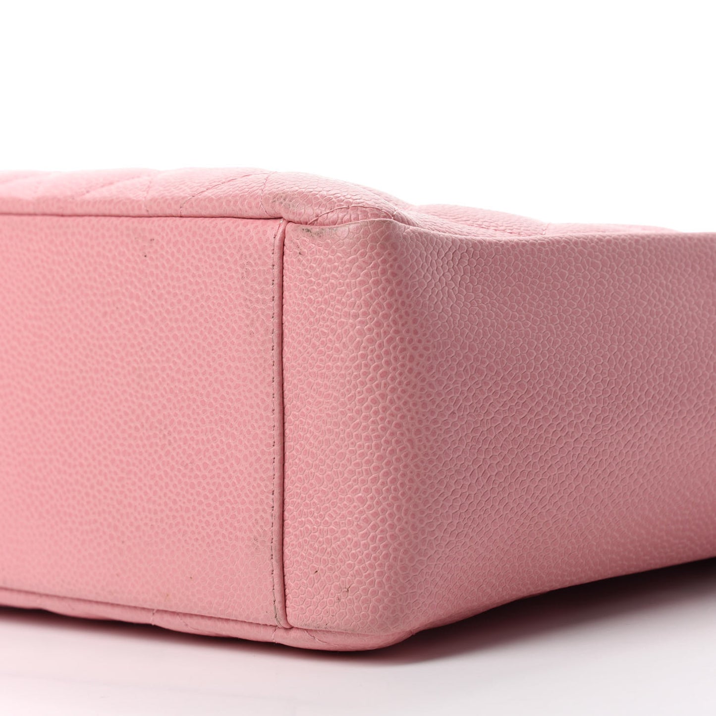 Caviar Quilted Petit Shopping Tote PST Pink