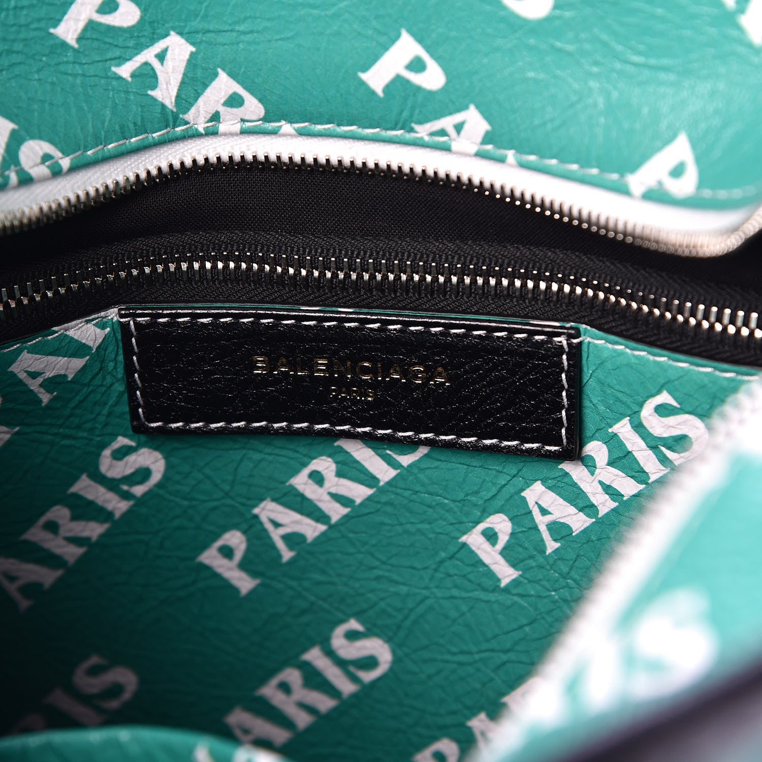 Balenciaga Agneau Arena Paris Print S Bazar Shopper Tote 6 of 10