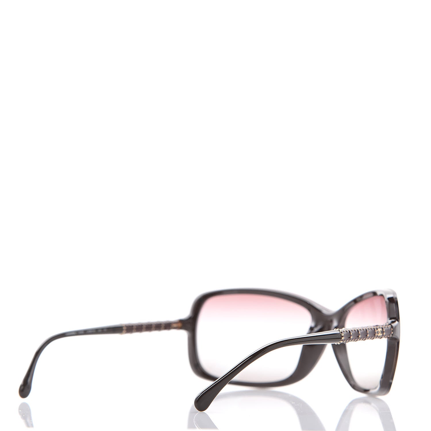 Chanel Studded Square Sunglasses 6036 Brown 4 of 8