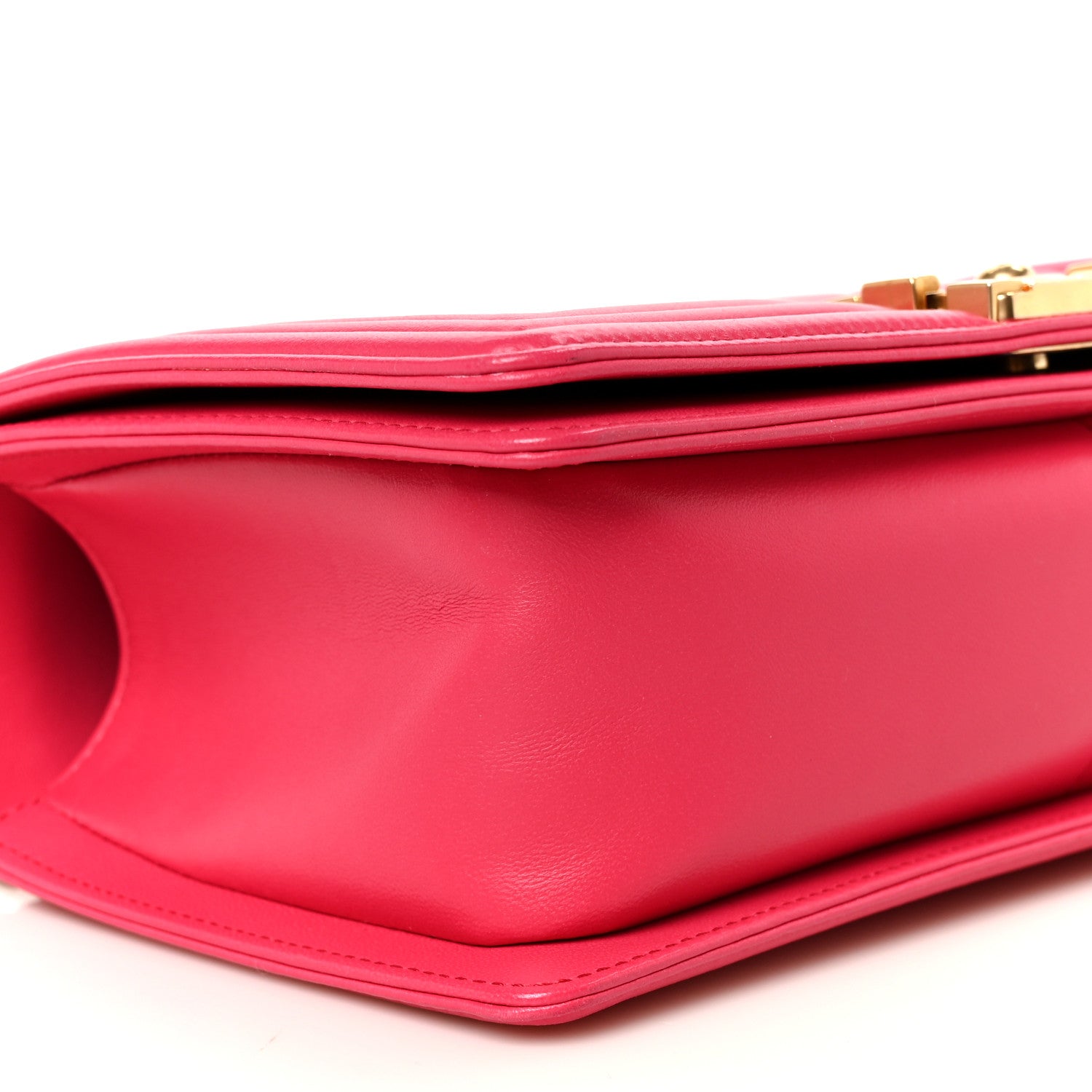 Chanel Lambskin Quilted Medium Boy Flap Pink 9 of 10
