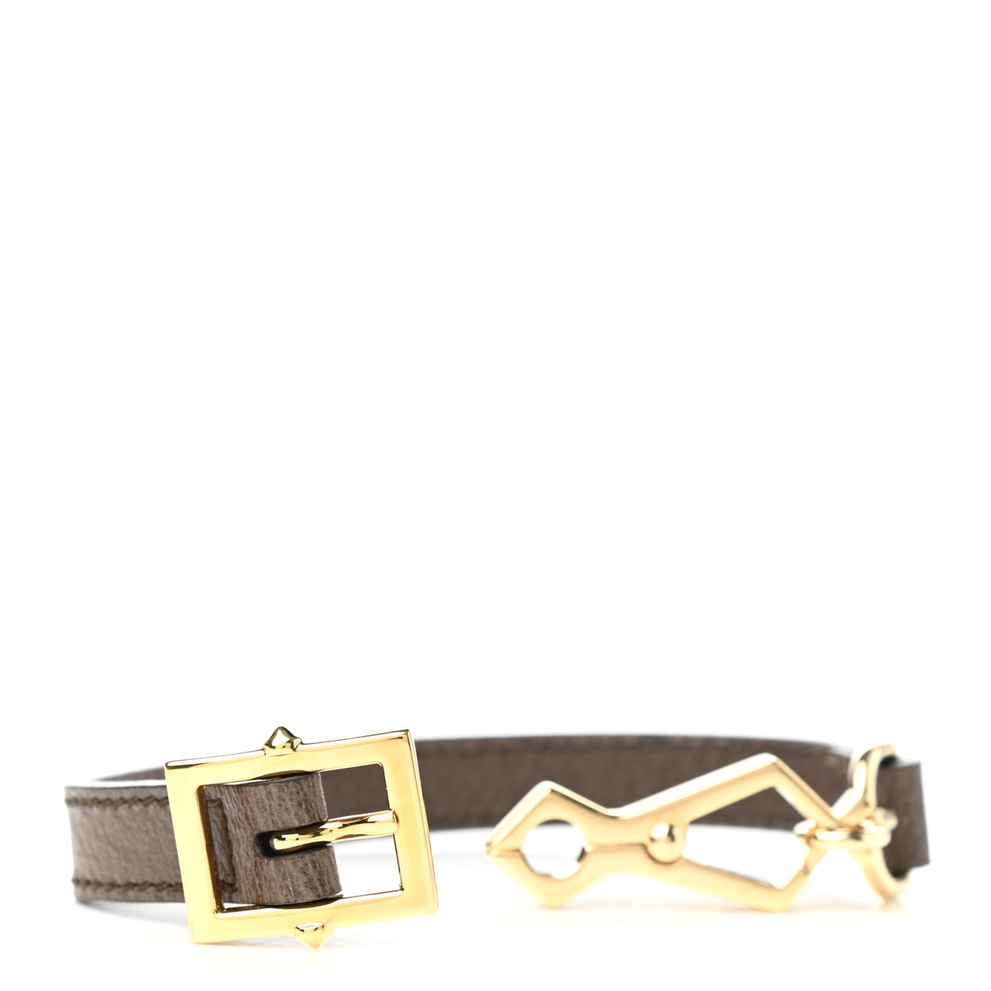 Calfskin 25mm Shoulder Strap Extender Brown