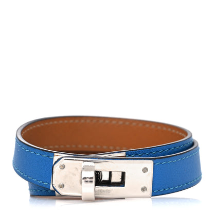 Hermes Swift Kelly Double Tour Bracelet M Mykonos 1 of 5