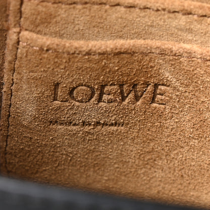 Loewe Calfskin Jacquard Mini Gate Dual Bag Black 6 of 9