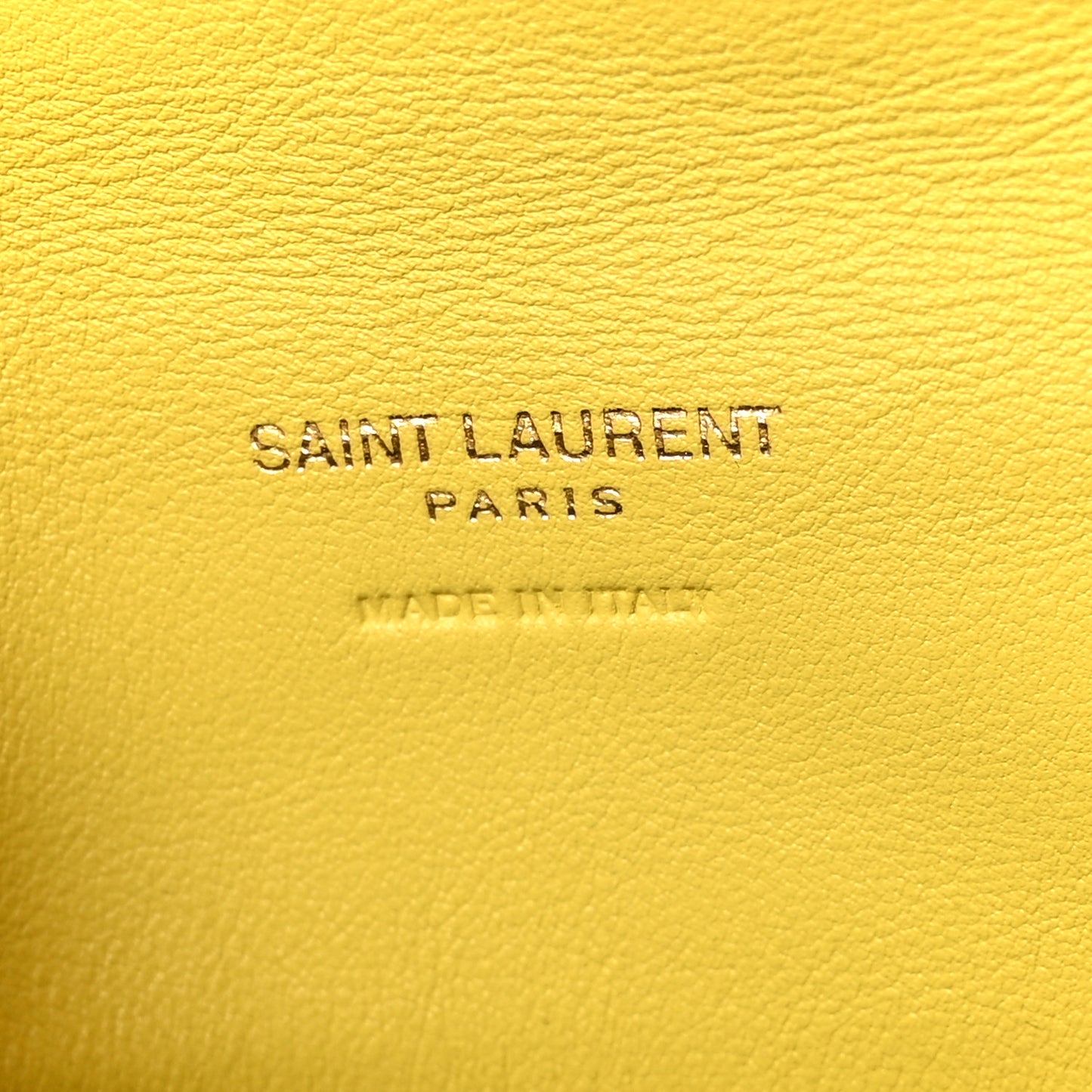 Canvas Quilted Loulou Puffer Monogram Pouch Clutch Jaune Citron