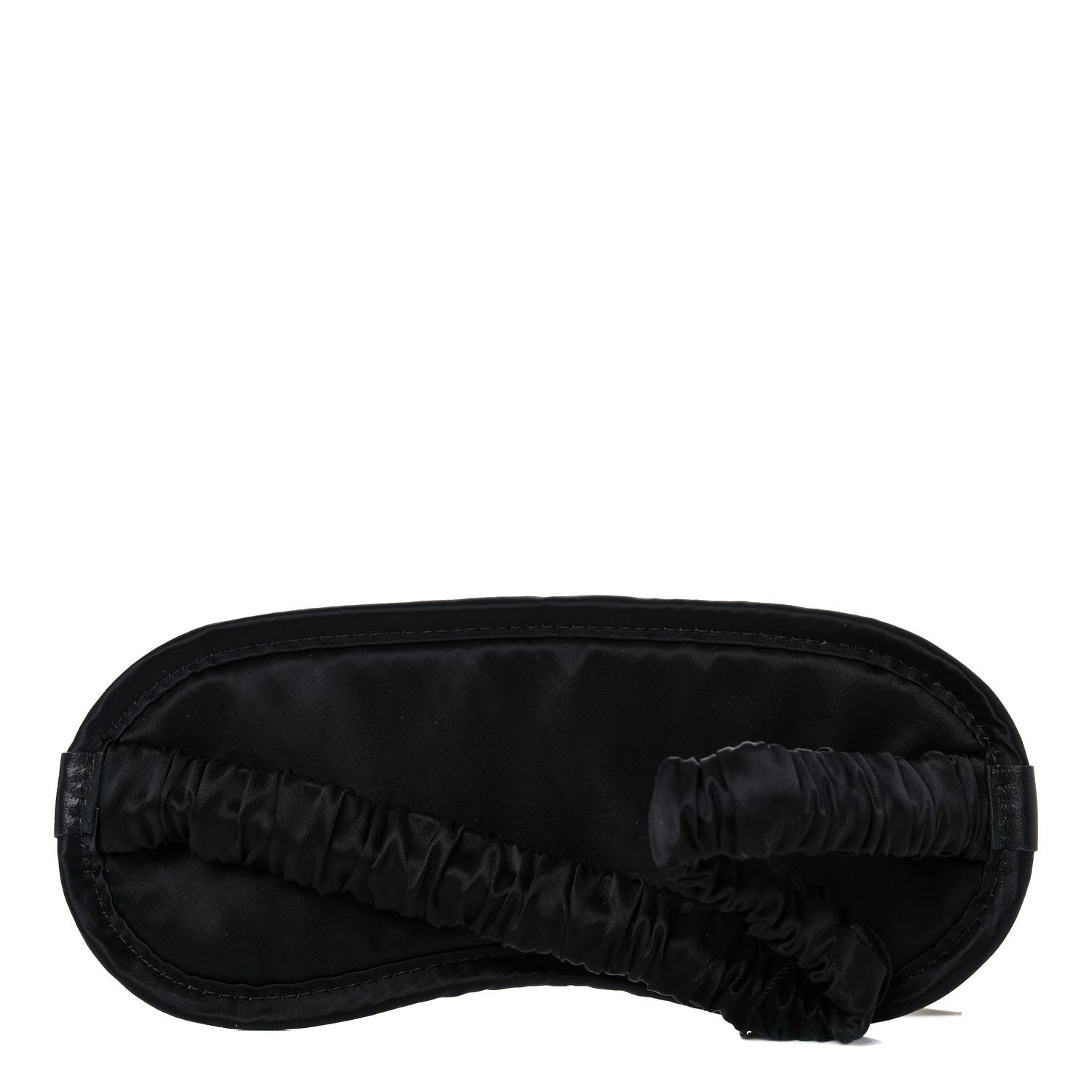 Chanel Nylon Grosgrain Lifestyle Pouch With Sleep Mask Black 13 of 14