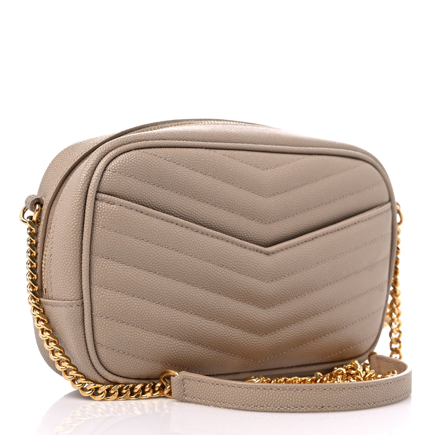 Grain De Poudre Matelasse Monogram Mini Lou Camera Bag New Powder