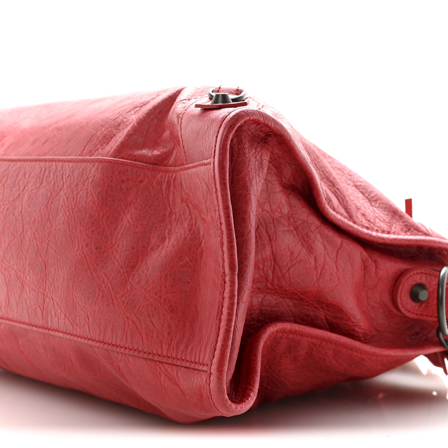 Balenciaga Agneau Classic Hardware City Rouge Coquelicot 10 of 12