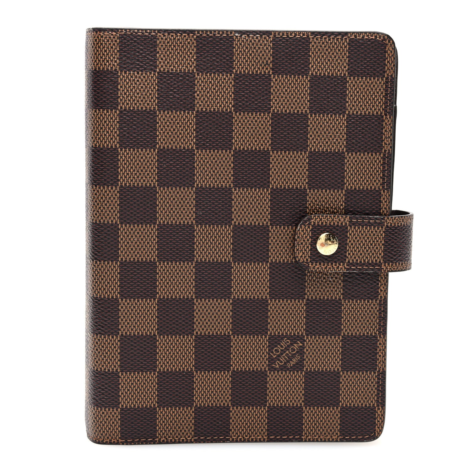 Louis Vuitton Damier Ebene Medium Ring Agenda Cover 1 of 6