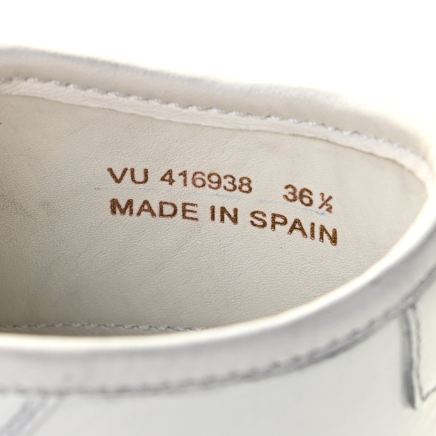Saint Laurent Calfskin Distressed SL/37M High Top Sneakers 36.5 White 14 of 19