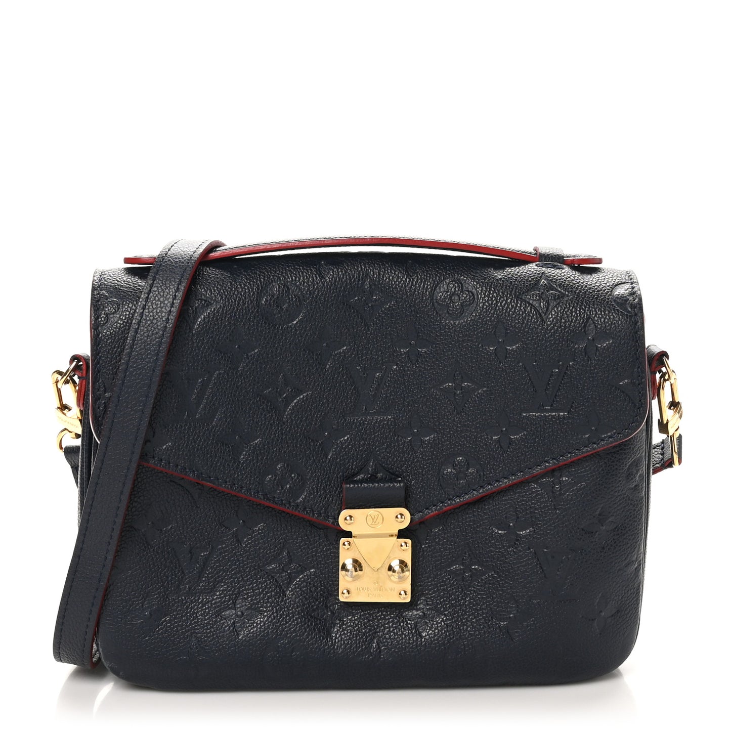 Empreinte Pochette Metis Marine Rouge