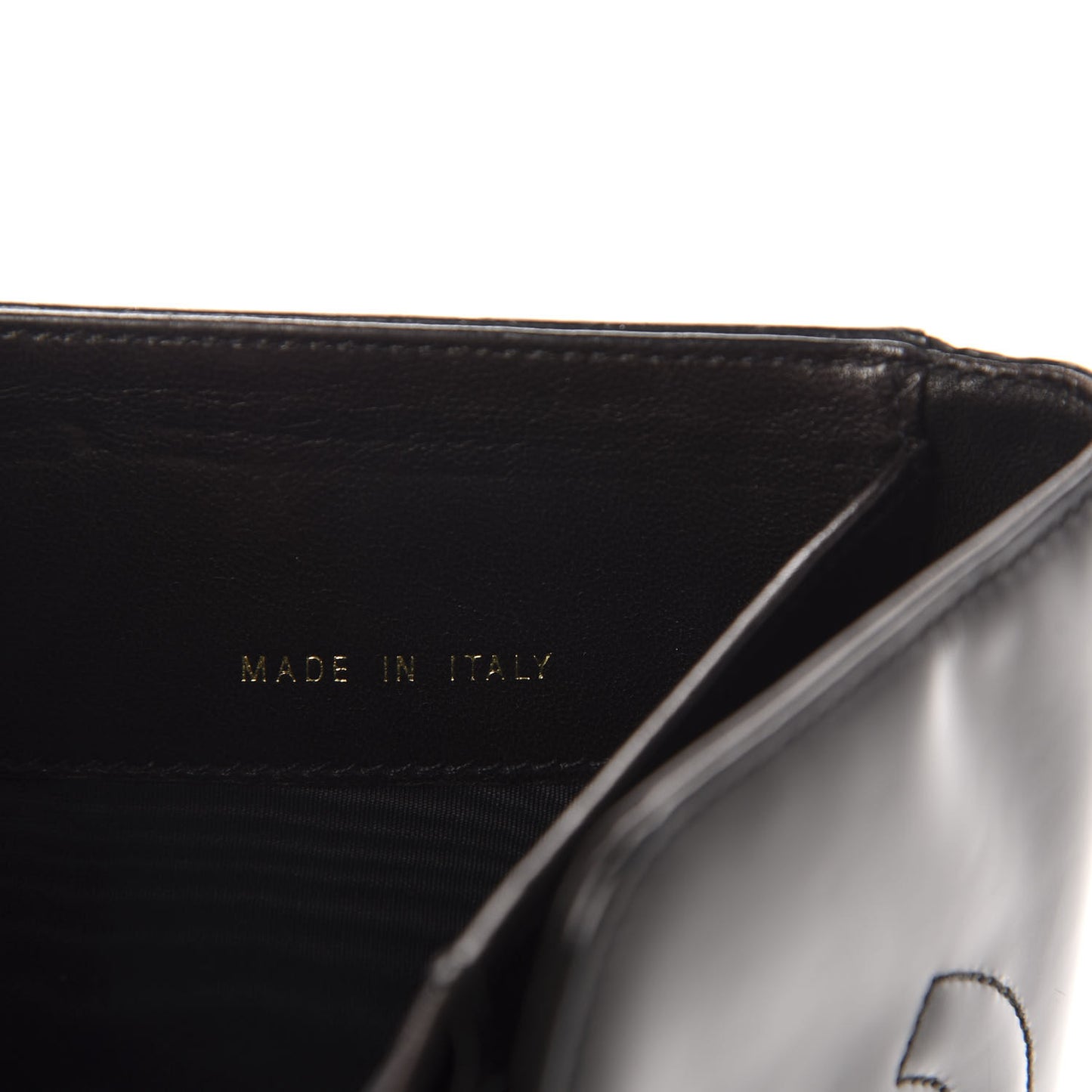 Patent Timeless CC Wallet Black