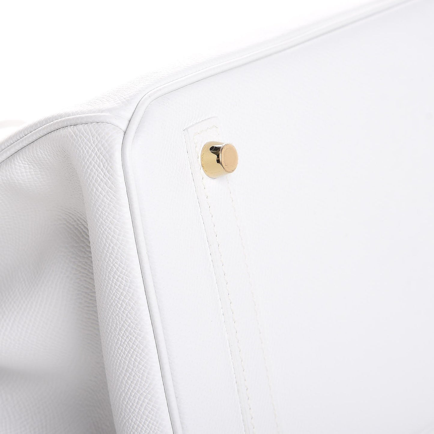 Epsom Birkin 30 Blanc White