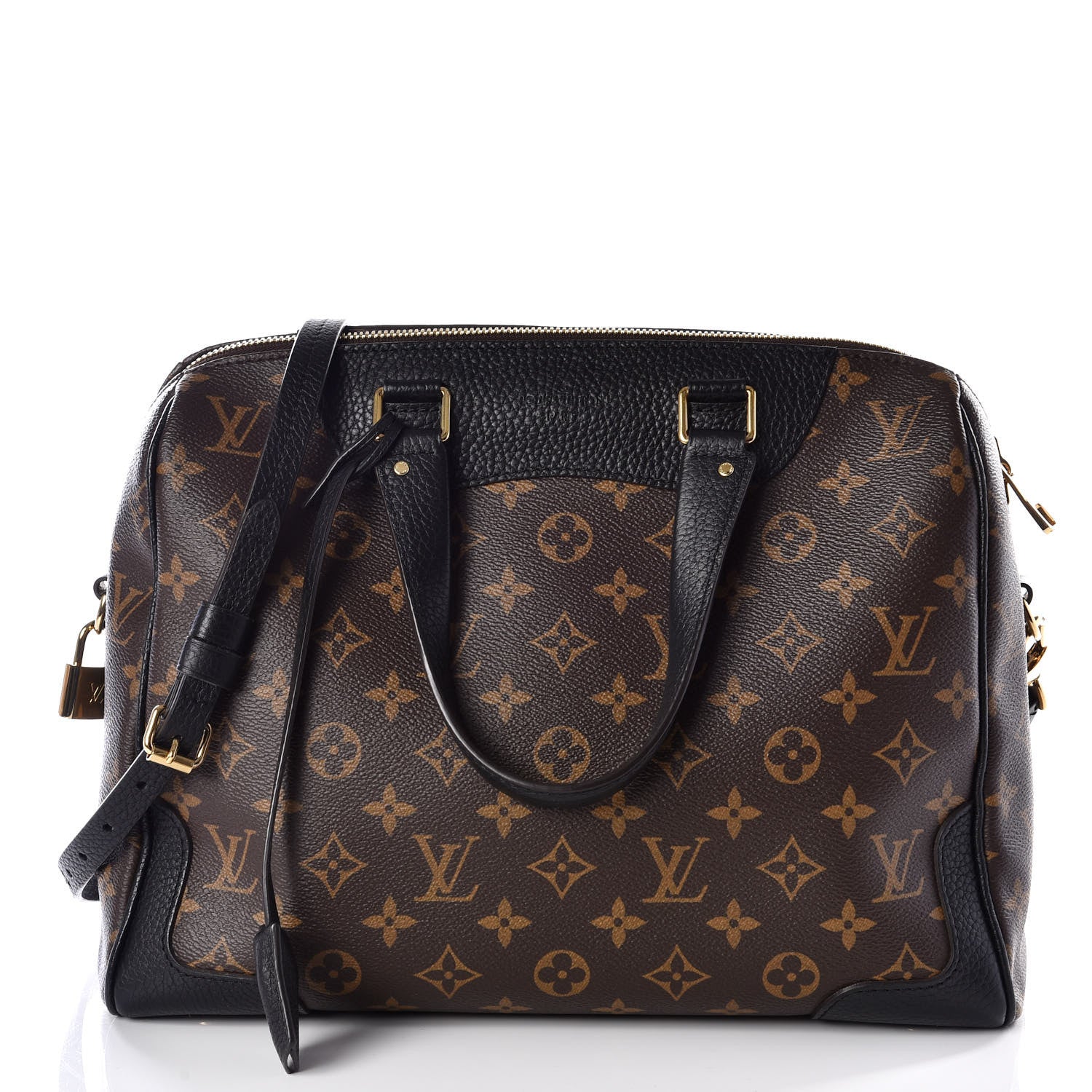 Louis Vuitton Monogram Retiro NM Black 1 of 9