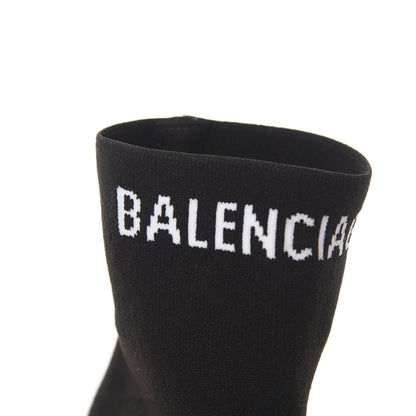 Balenciaga Neoprene Knit Mens Hi Speed Sneakers 41 Black White 9 of 9