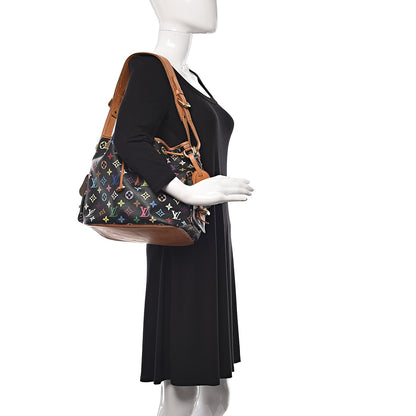 Louis Vuitton Monogram Multicolor Petit Noe Black 2 of 14