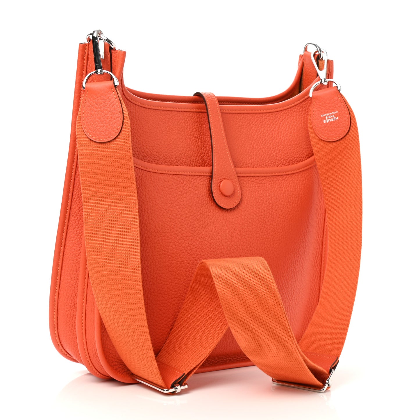 Taurillon Clemence Evelyne III PM Orange Poppy