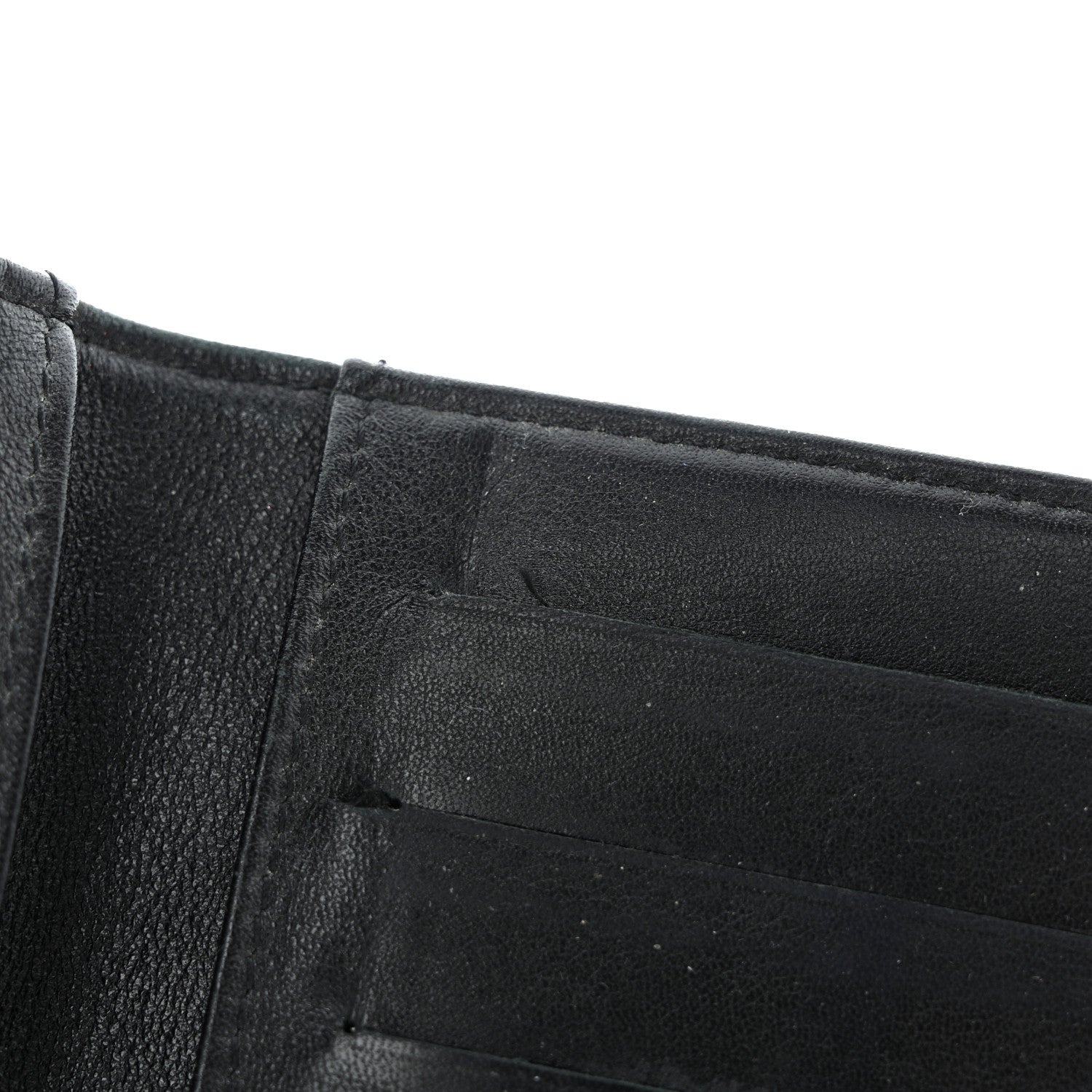 Chanel Patent Quilted Card Holder Wallet Black 10 of 12