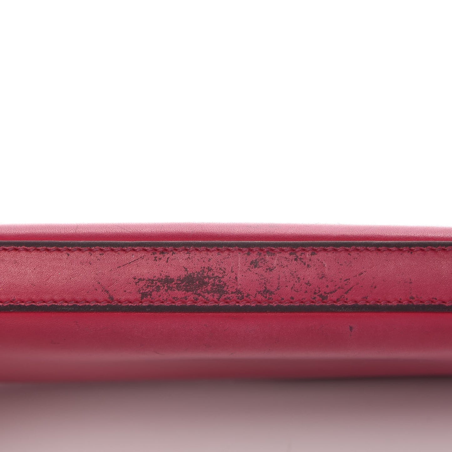 Calfskin Classic Zip Around Continental Wallet Fuchsia