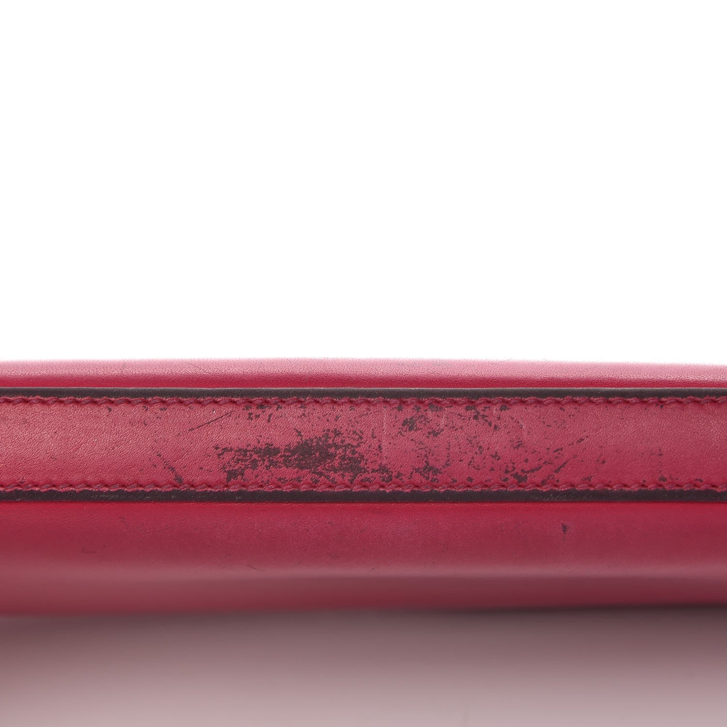 Saint Laurent Calfskin Classic Zip Around Continental Wallet Fuchsia 8 of 13