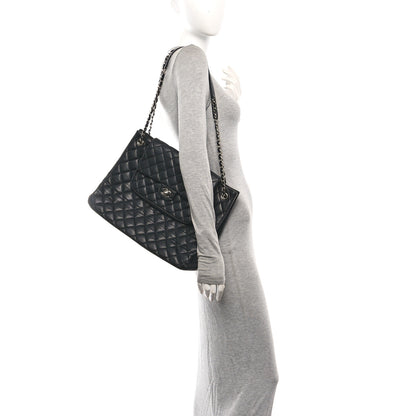 Chanel Caviar Quilted Flap Tote Black 2 of 10