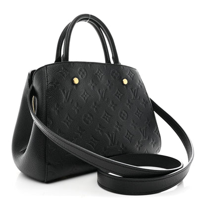 Louis Vuitton Empreinte Montaigne BB Black 3 of 13