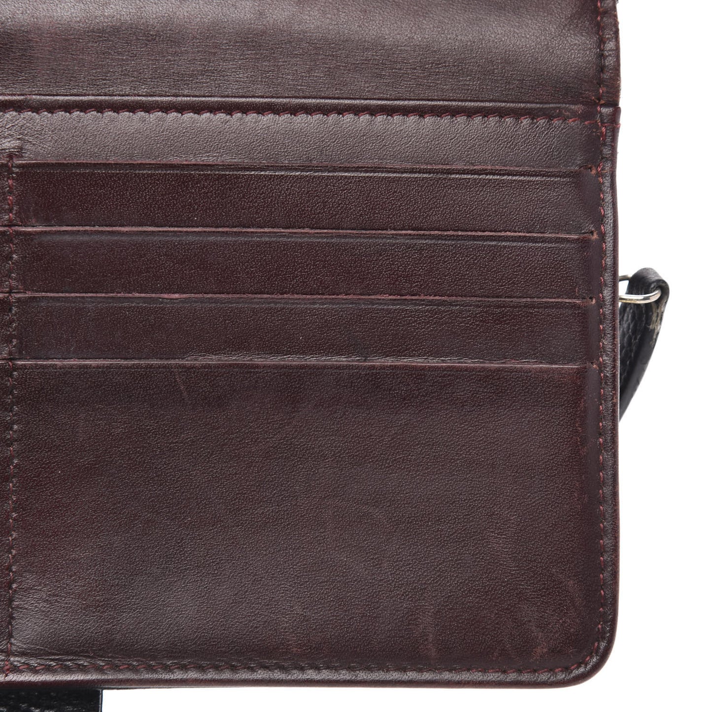 Caviar Quilted CC French Wallet Black