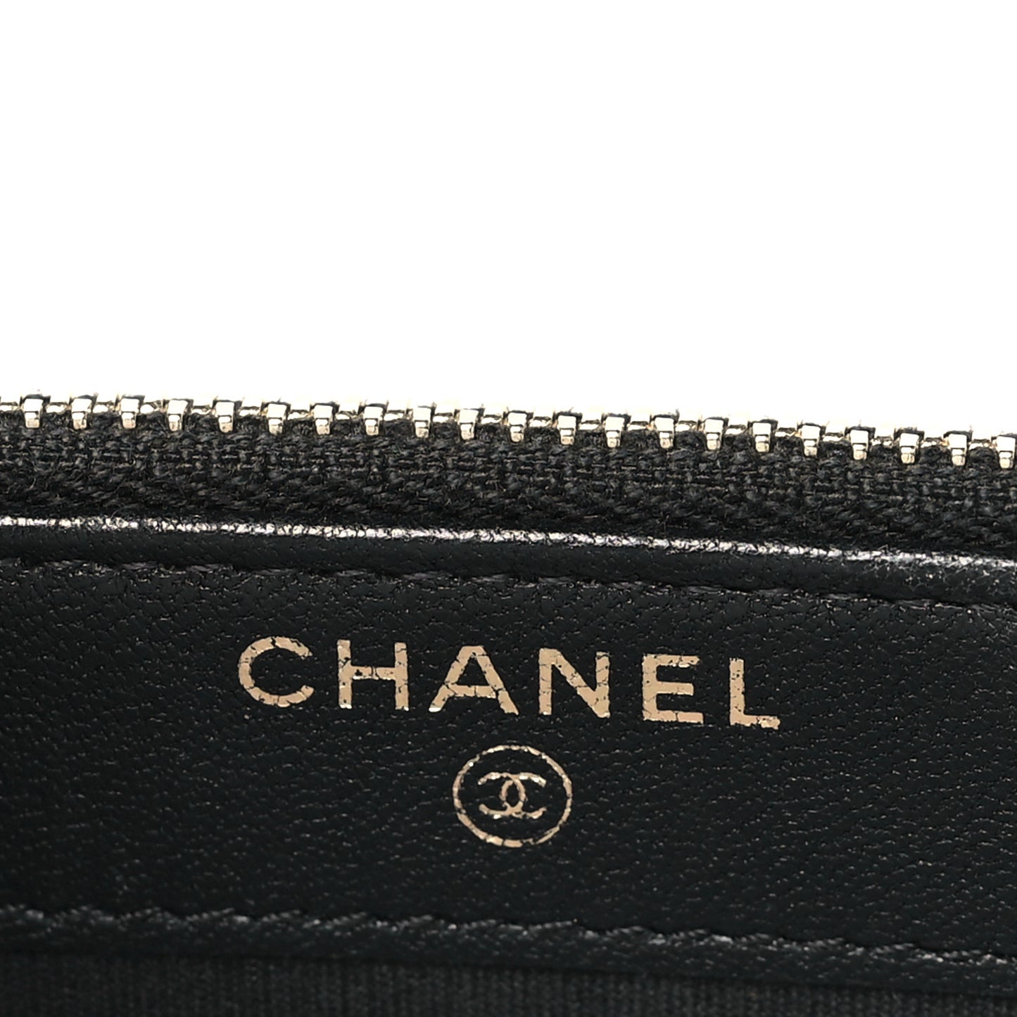 Metallic Sheepskin Chevron Quilted Small Vintage Mademoiselle Clutch With Chain Black