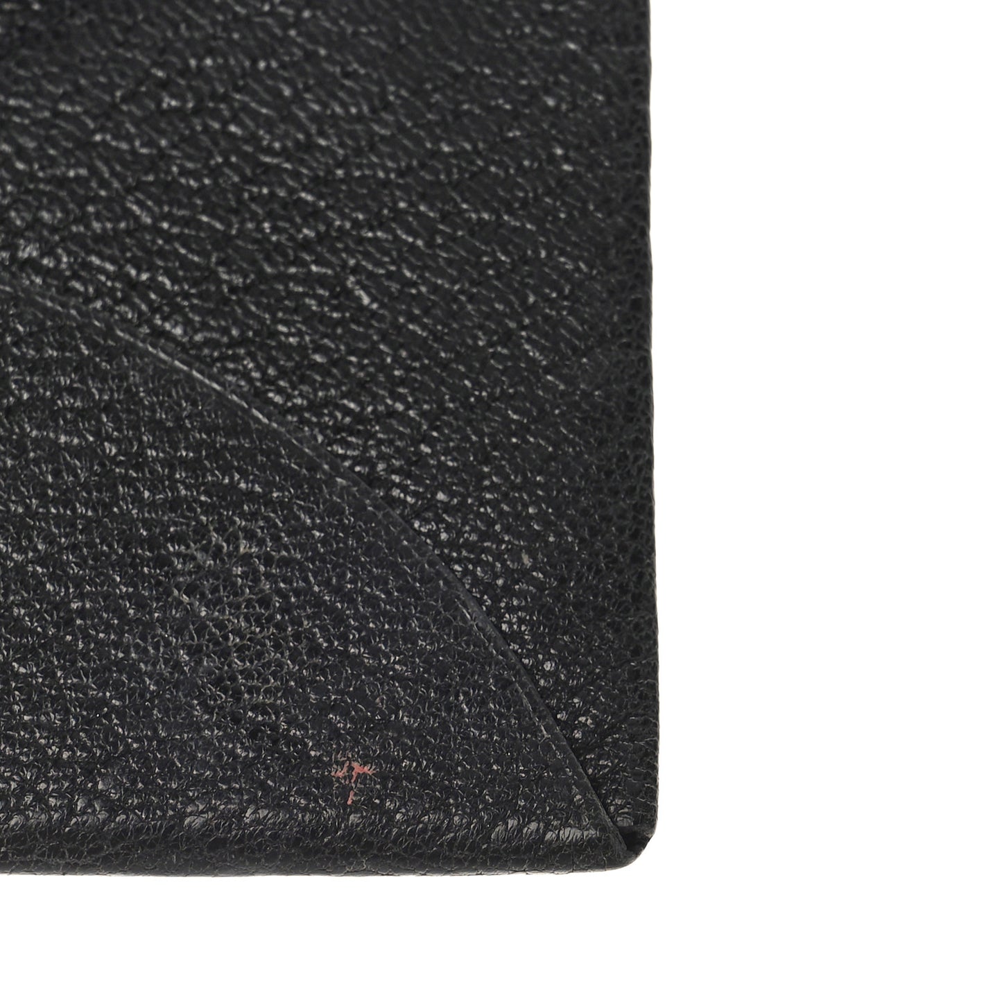 Chevre Mysore Calvi Card Case Black