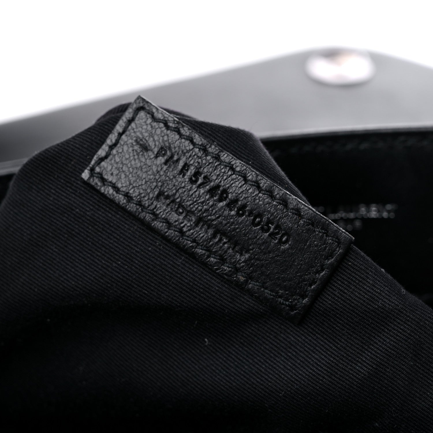 Saint Laurent Calfskin Y Quilted Monogram Medium Loulou Chain Satchel Black 8 of 19