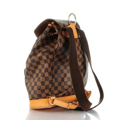Louis Vuitton Damier Ebene Montsouris GM Backpack 3 of 10