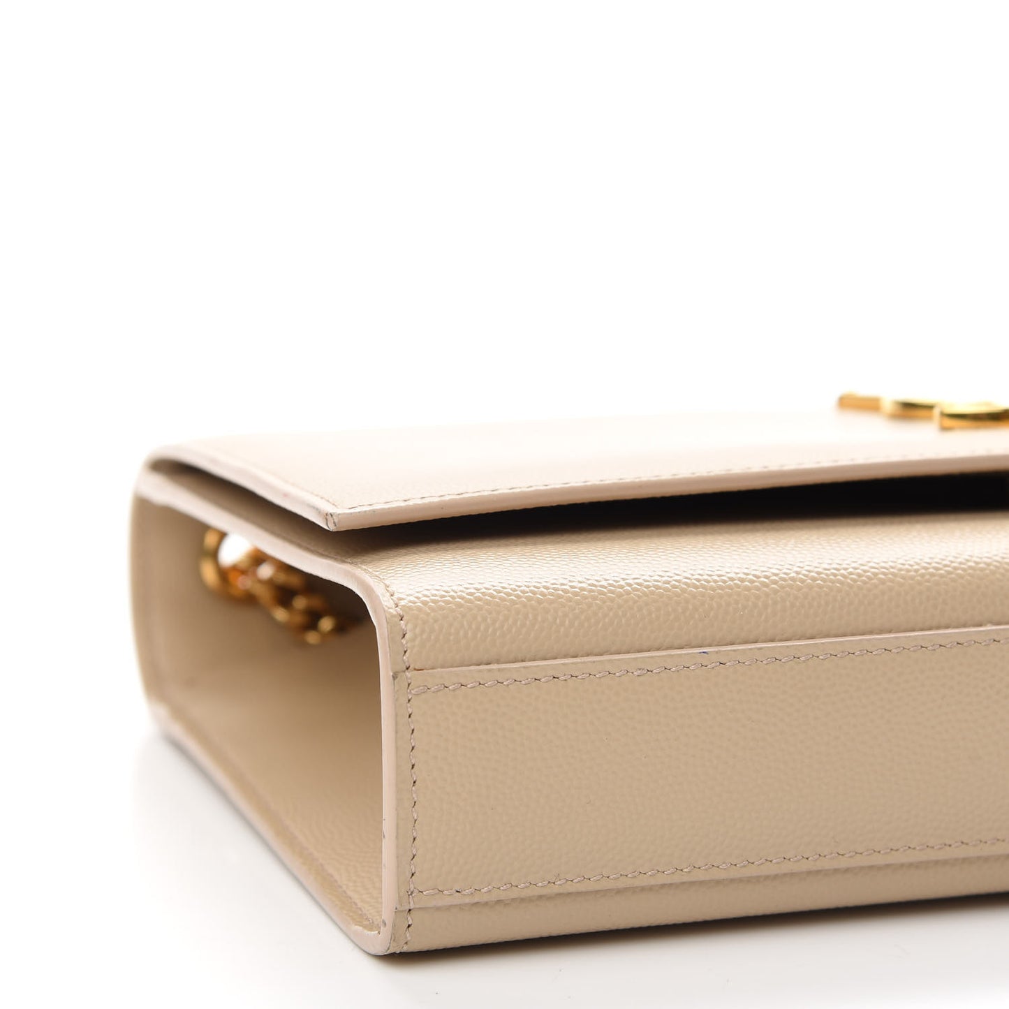 Grain De Poudre Medium Monogram Kate Satchel Dark Beige