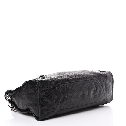 Balenciaga Agneau Classic Silver Hardware City Black 3 of 10