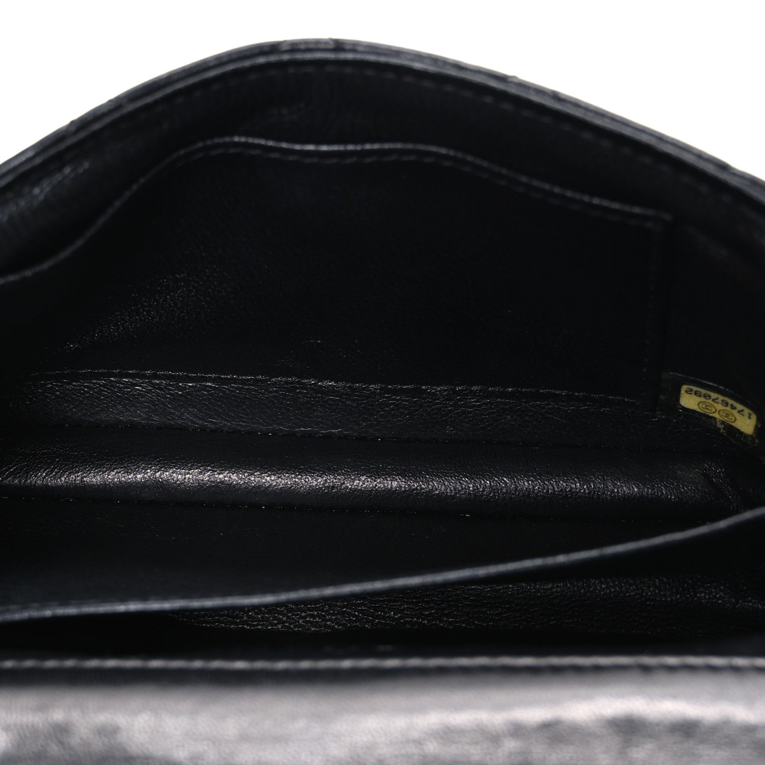 Chanel Lambskin Quilted Extra Mini Rectangular Flap Black 5 of 10