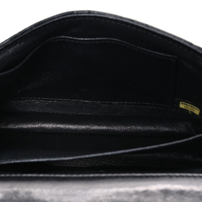 Chanel Lambskin Quilted Extra Mini Rectangular Flap Black 5 of 10