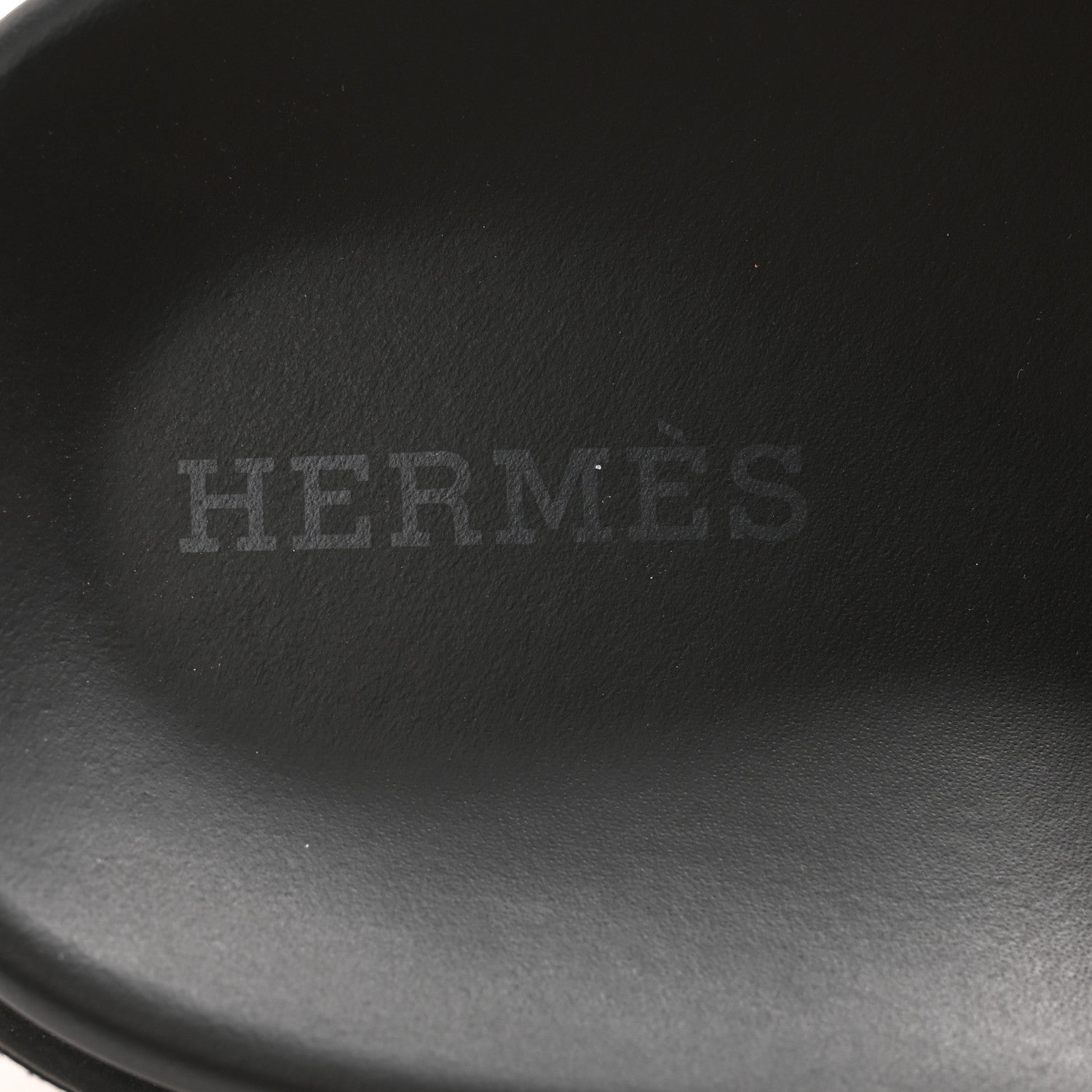 Hermes Suede Goatskin Womens Chypre Sandals 39 Brun Fume Black 6 of 11