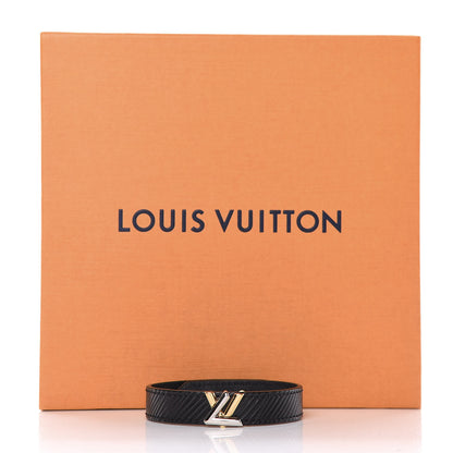 Louis Vuitton Epi Twist It Bracelet 19 Black 9 of 9