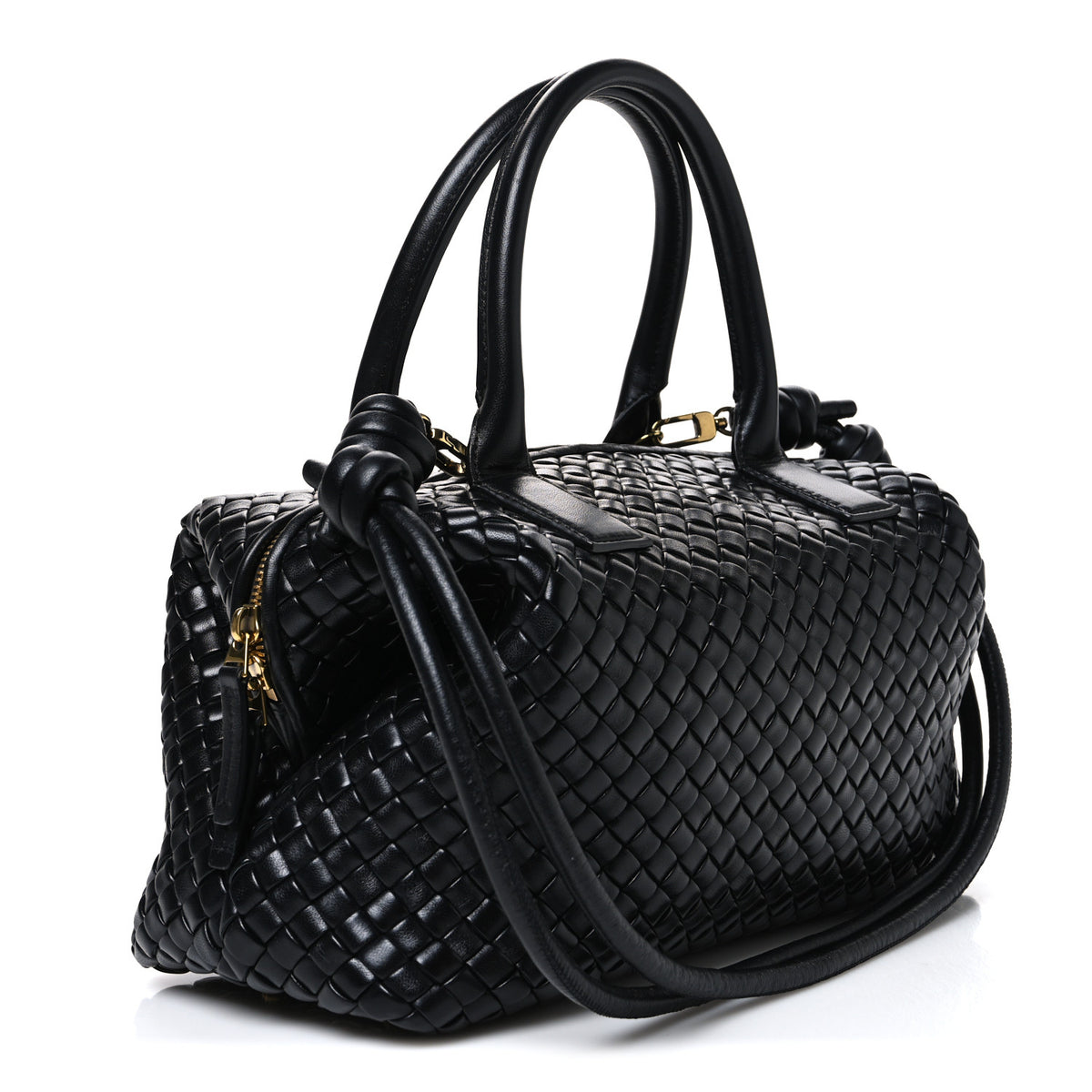 Bottega Veneta Nappa Intrecciato Medium Bauletto Black 3 of 11