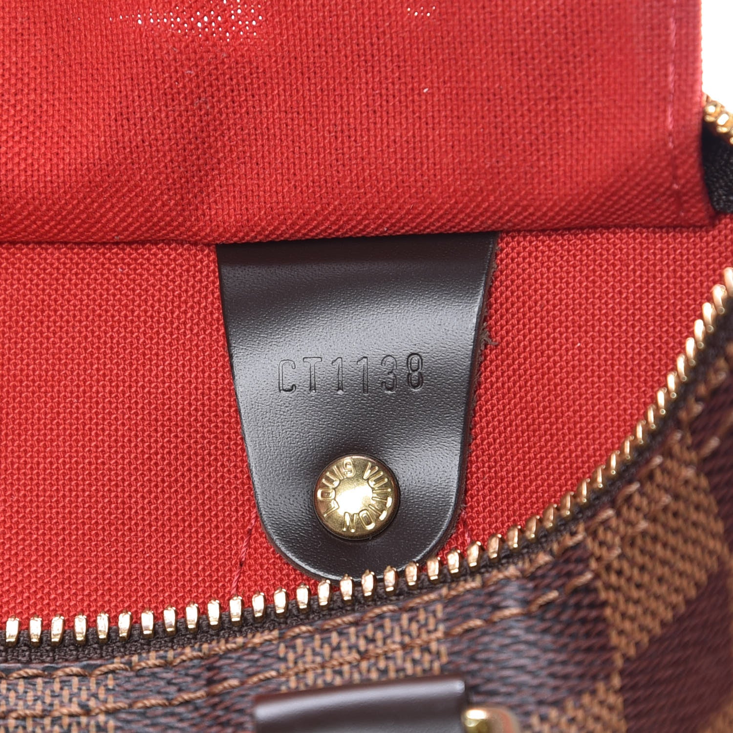 Louis Vuitton Damier Ebene Speedy Bandouliere 25 6 of 9
